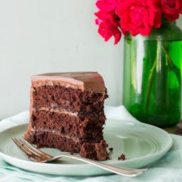 Chocolate Buttercream Frosting Cake