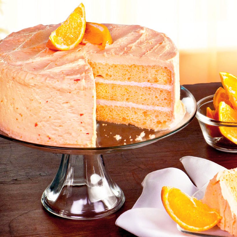 Orange Layer Cake