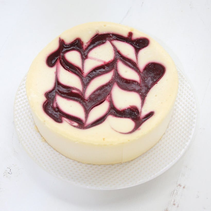 Raspberry Ripple Cheesecake - 6"