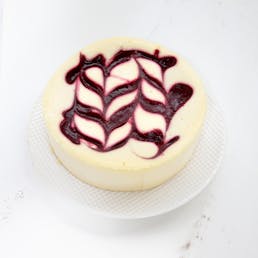 Raspberry Ripple Cheesecake - 6"