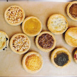 Black Bottom Almond Chess Little Pie - 4 pack