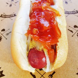 Papaya King Feast - 50 Dogs With The Works