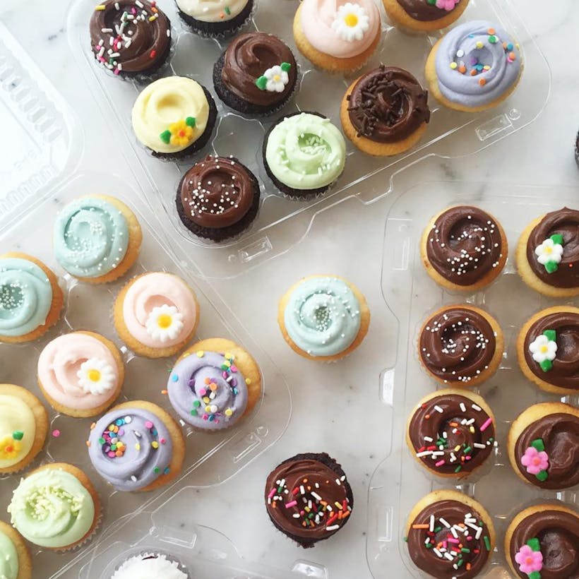 Classic Mini Cupcakes Online Food Gifts Goldbelly