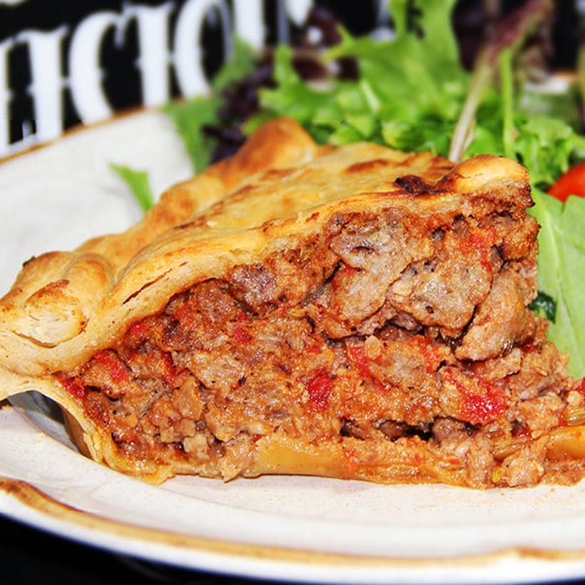 Sausage Tomato Fennel Pie
