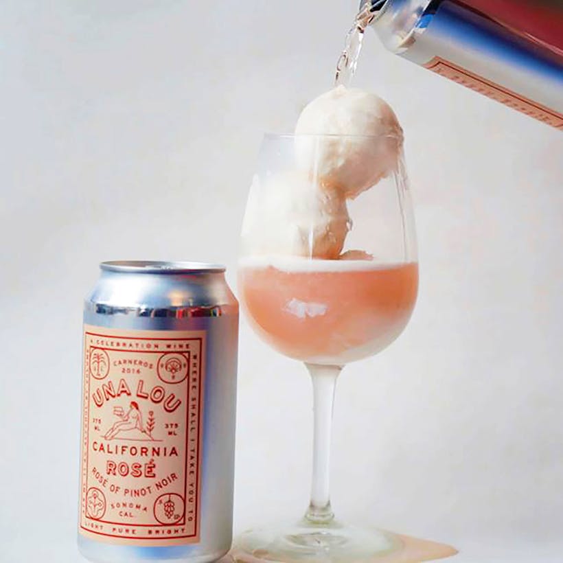 Sonoma Rosé Ice Cream - 5 Pints