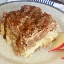 Caramel Apple Crumb Cake