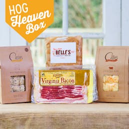 Hog Heaven Box: Biscuits + Bacon + Sausage