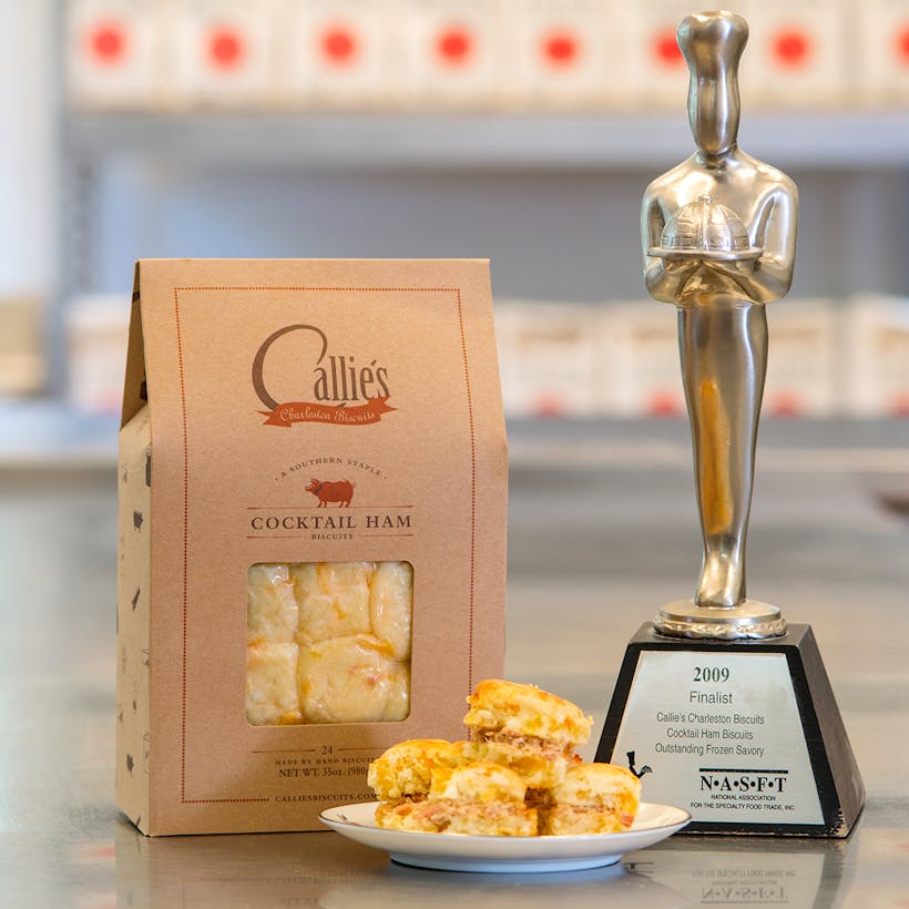 Cocktail Ham Biscuits