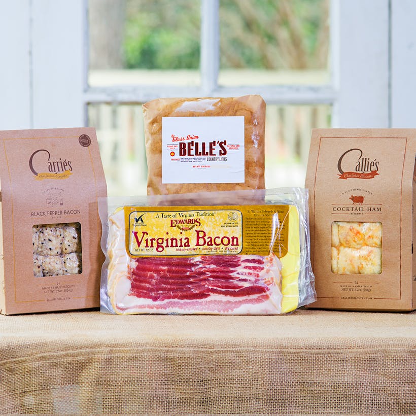 Hog Heaven Box: Biscuits + Bacon + Sausage