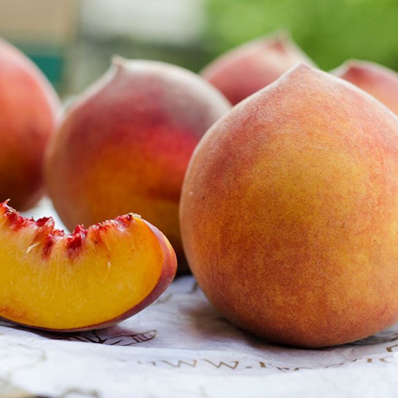 Organic Cal Red Peaches