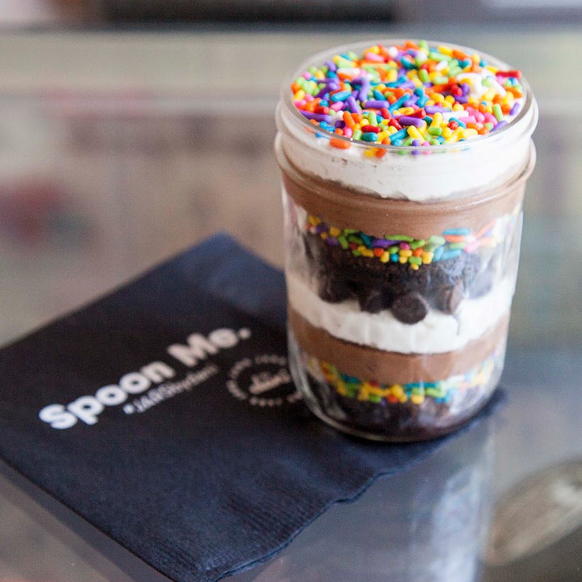 Fudge Brownie Jars