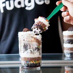 Fudge Brownie Jars