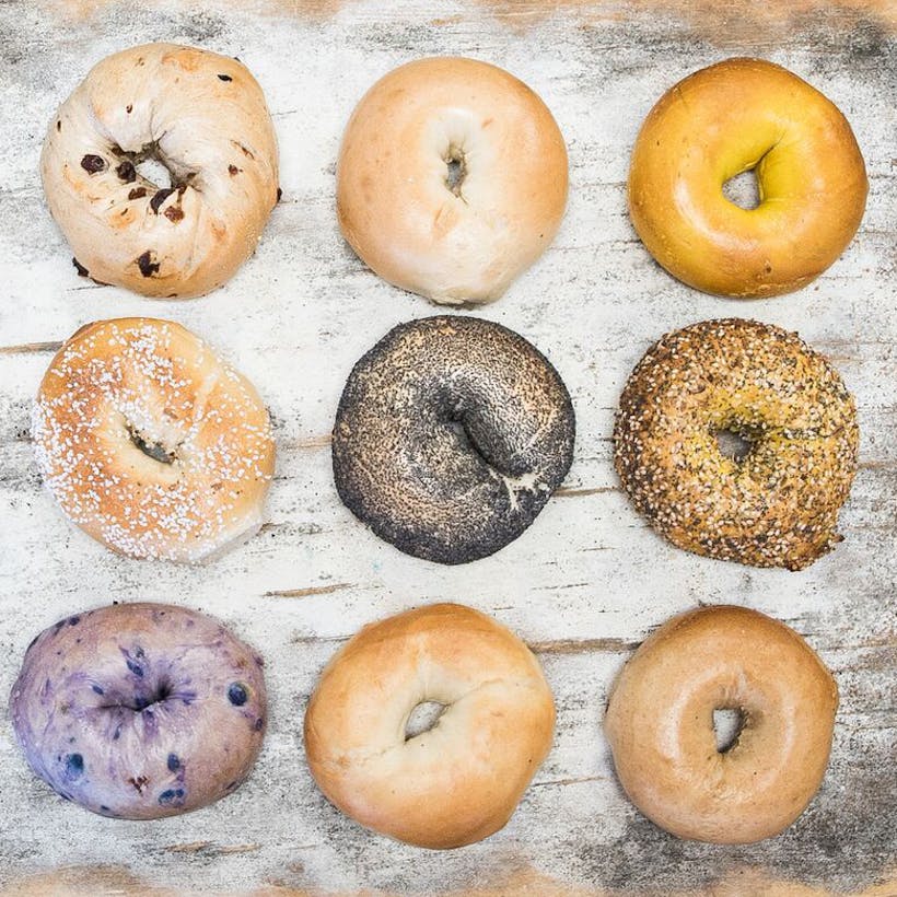 Choose Your Own Bagels + Lox + Cream Cheese