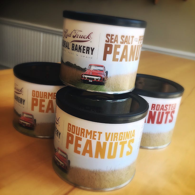 Red Truck Peanuts 4-pack Assorted