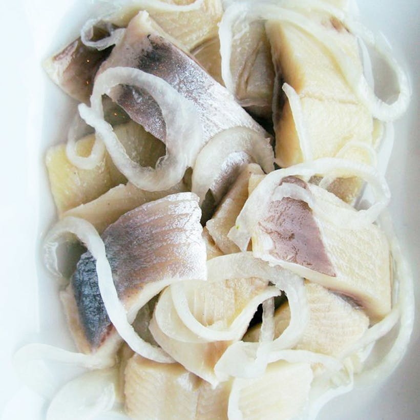 Pickled Herring with Plain & Onions by Russ & Daughters Goldbelly