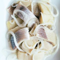 Pickled Herring with Plain & Onions