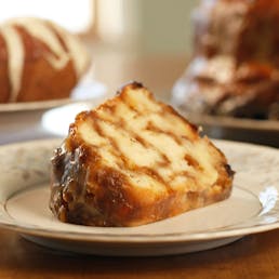 Apple Rum Upside Down Cake