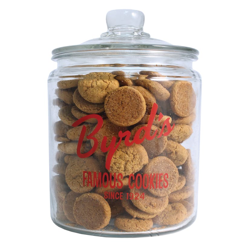 Byrd's Signature Cookie Jar + Chocolate Chip Cookies + 1 Free lb of Chocolate Chip Cookies