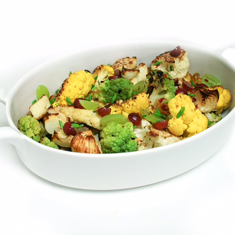 Roasted Heirloom Cauliflower