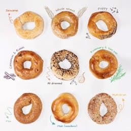 Poppy Seed Bagels - 4 Dozen