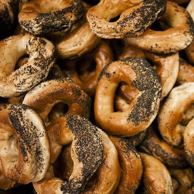 Poppy Seed Bagels - 4 Dozen