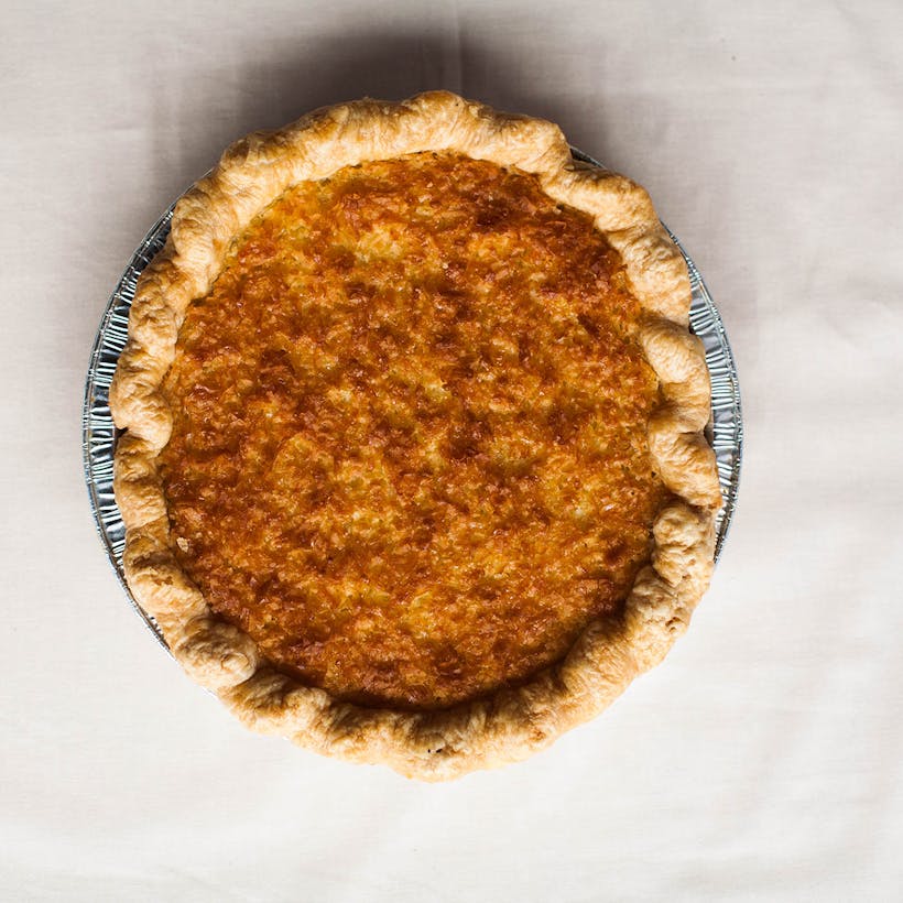 Nancy's Boy Coconut Chess Pie