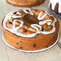 Lemon & Blueberry Moonshine Cake