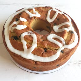 Lemon & Blueberry Moonshine Cake