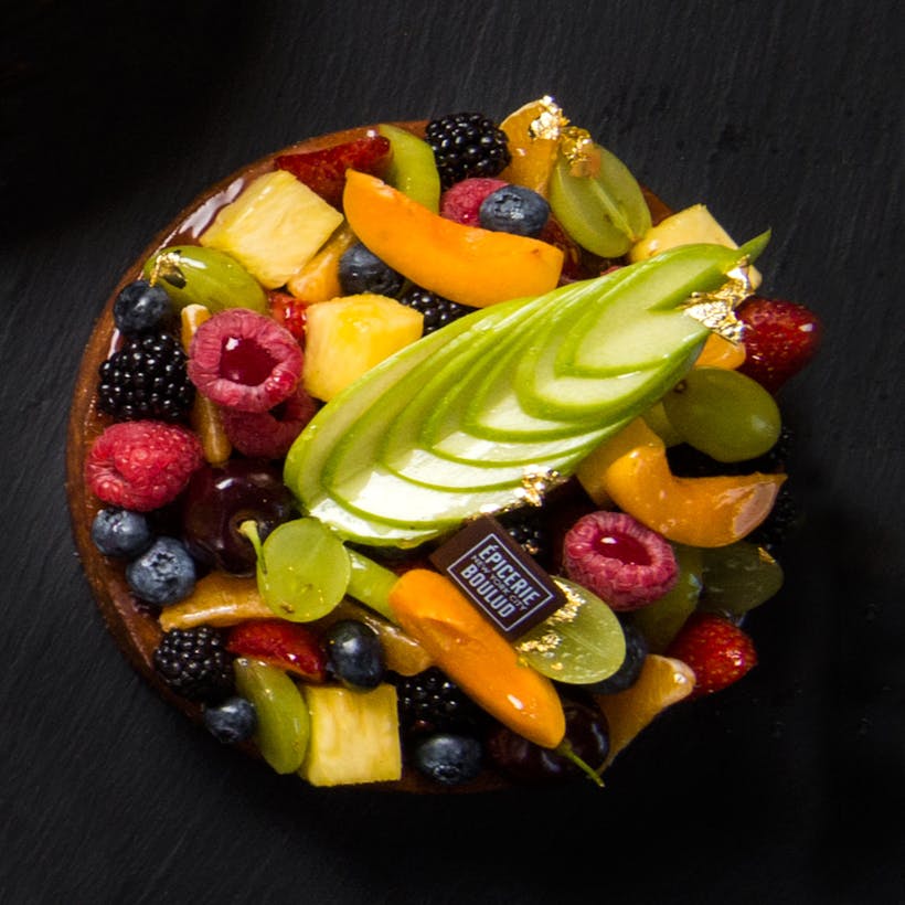 Fruit Cocktail Tart