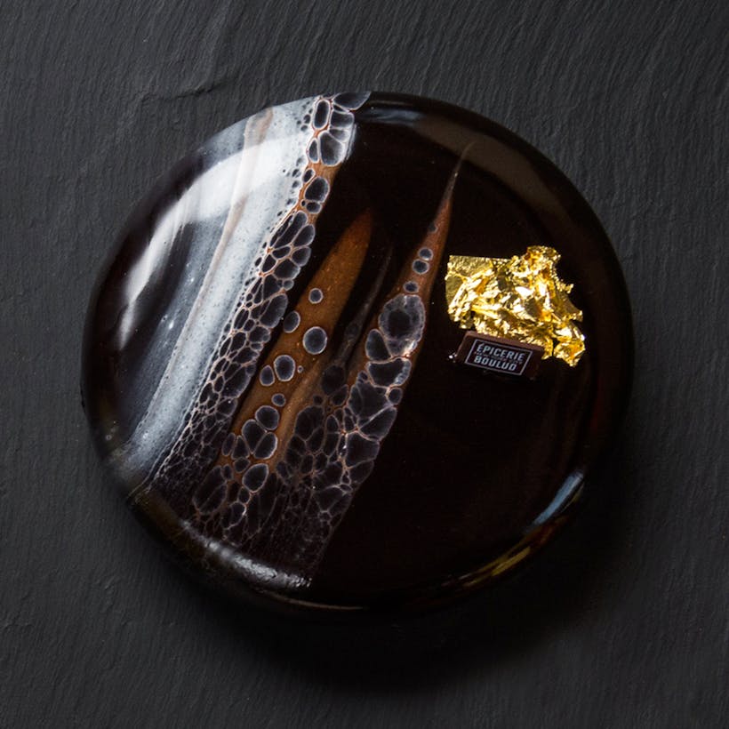 Chocolate-Caramel Fleur de Sel Cake