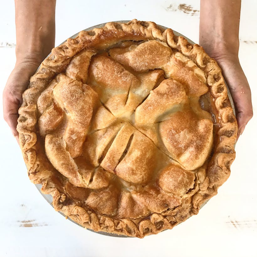 Giant Deep Dish Apple Pie