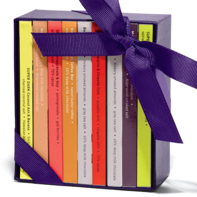 Mini Exotic Chocolate Bar Library