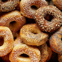 Bagels, Cream Cheese & Nova Scotia Salmon - One Dozen