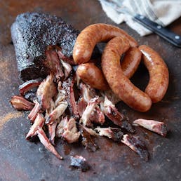Hog Heaven - Pulled Pork + Sausage Links