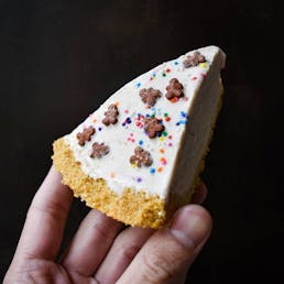 Gingerbread Man Ice Cream Pie