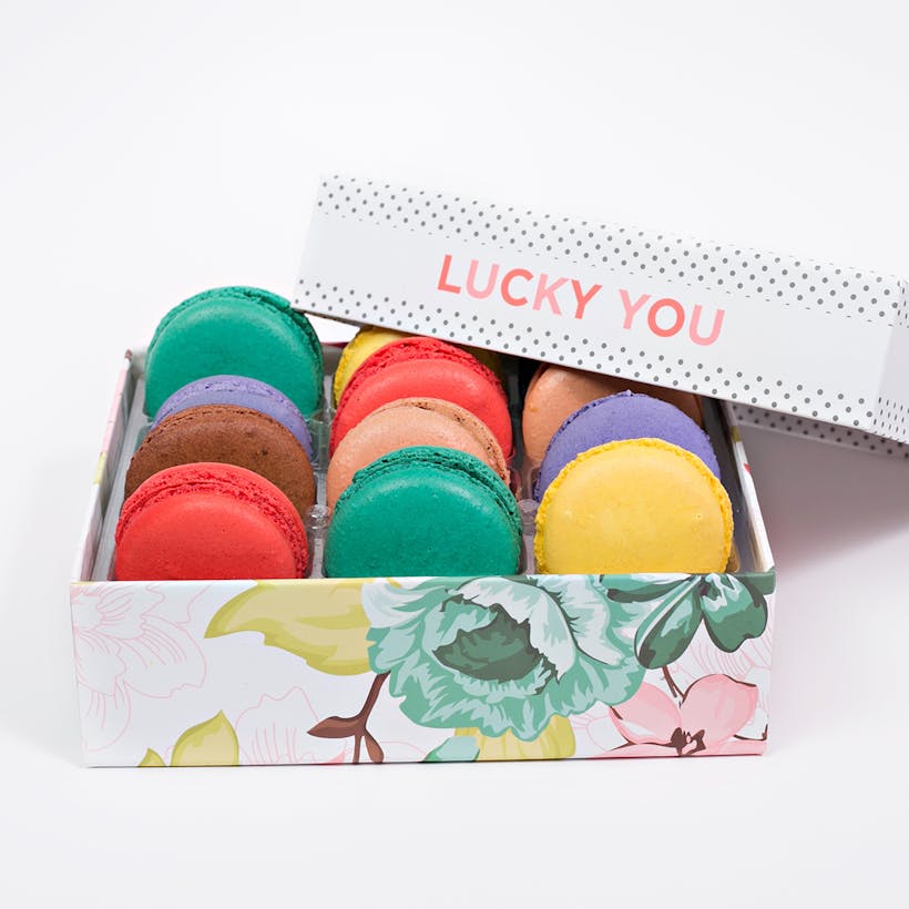 Holiday Macaron Gift Box