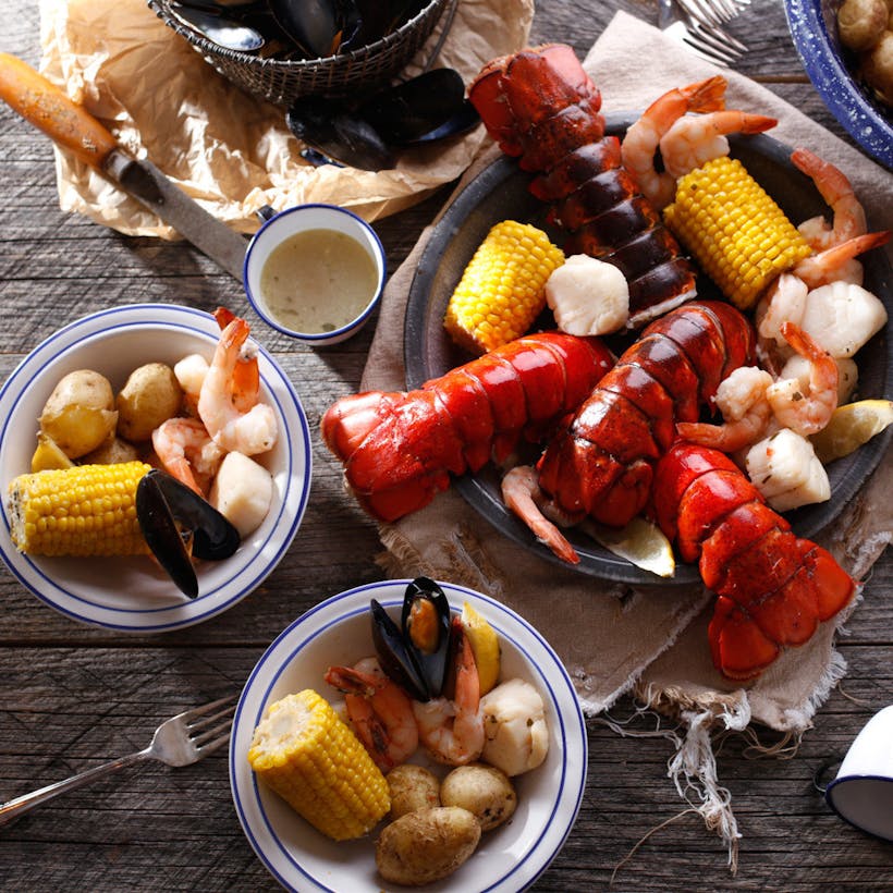 Maine Lobsterman's Catch (Serves 4)