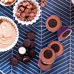 Nutty Oreo Cups