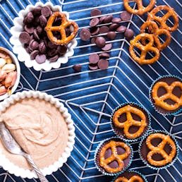Nutty Pretzel Cups