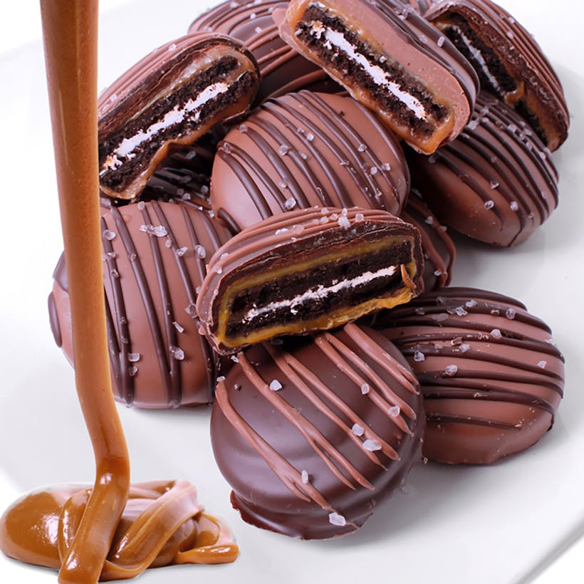 Belgian Chocolate Covered Sea Salt OREOs® - 12 Pack