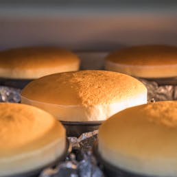 Bouncy Japanese Cheesecake