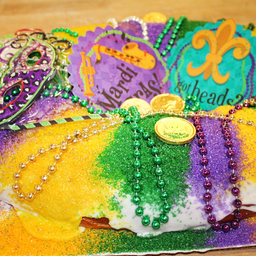 Mardi Gras King Cake