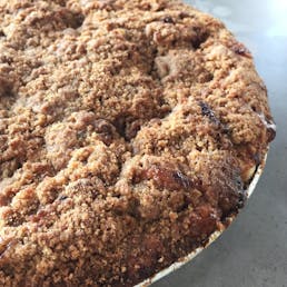 Apple Crumb Pie