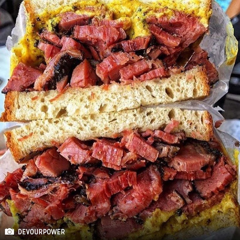 Hot Pastrami by Pound by Frankel's Delicatessen Goldbelly