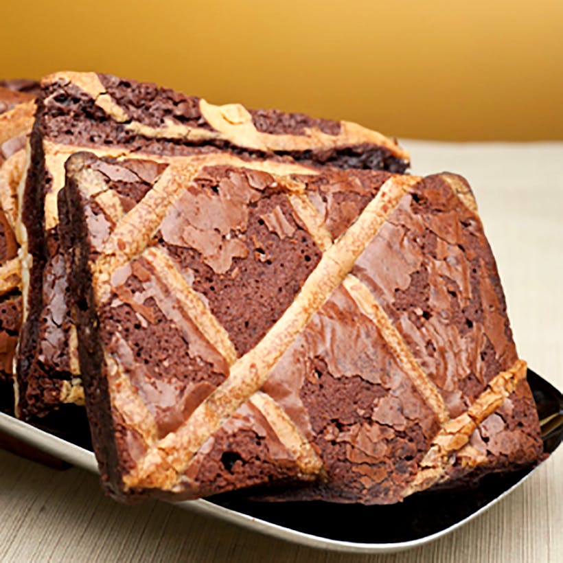 Peanut Butter Brownies - 1 Dozen