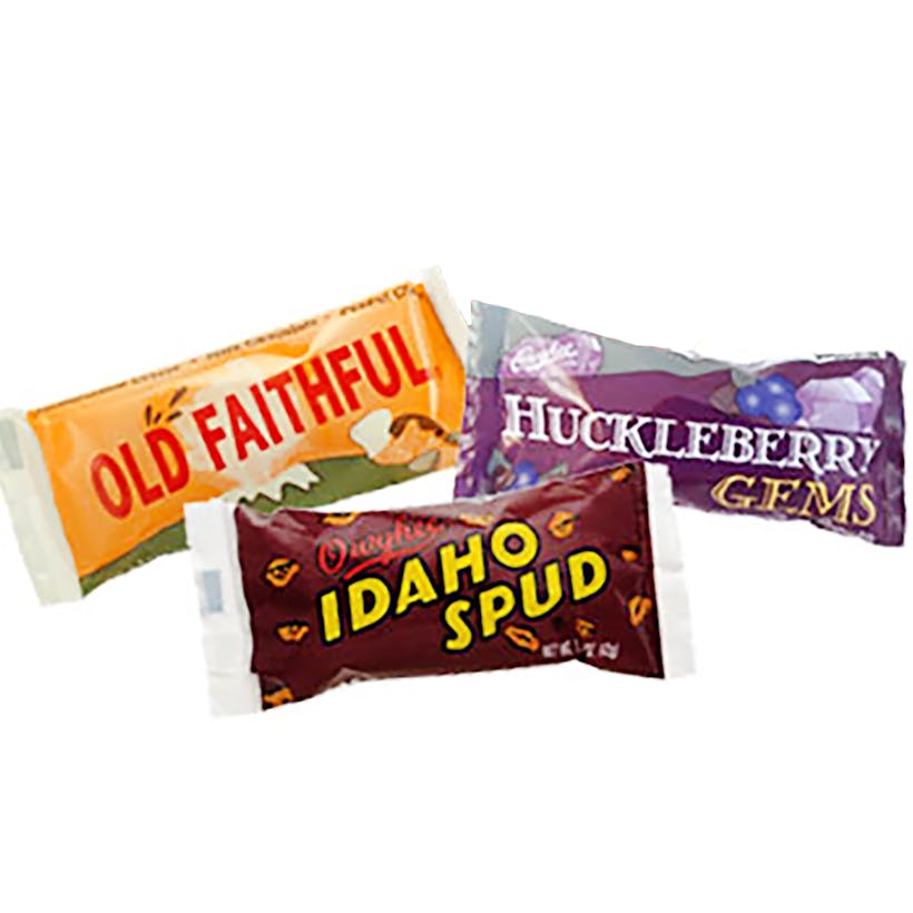 Idaho Spud, Old Faithful & Huckleberry Gems - 54 Pack