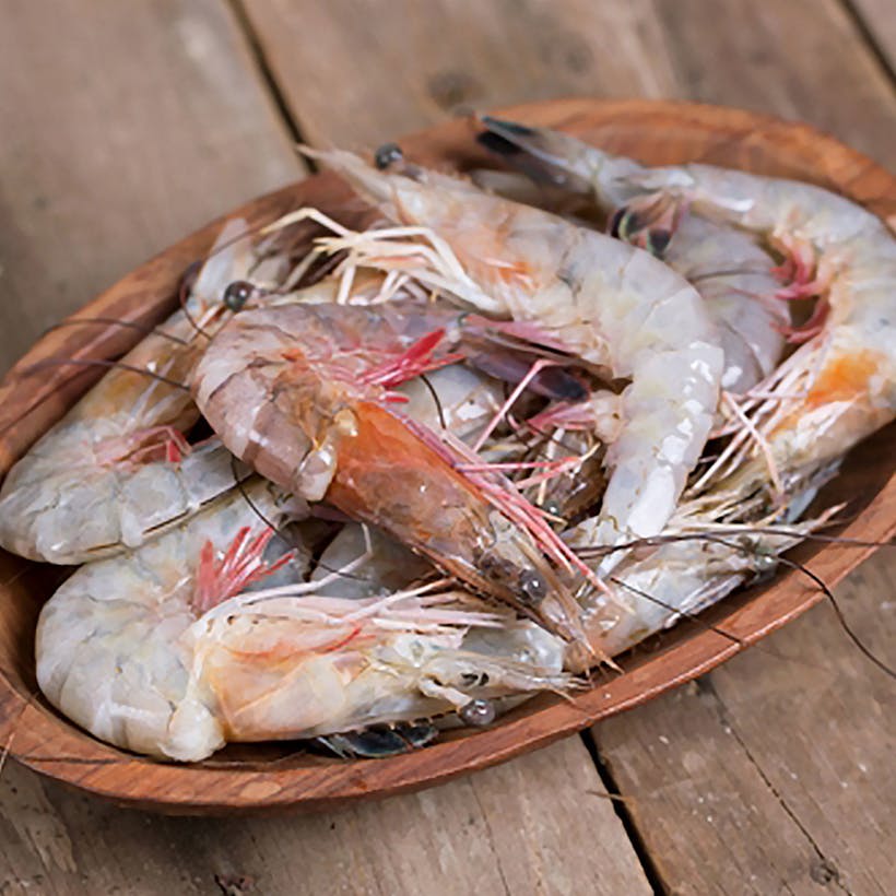 Head On White Gulf Shrimp 5lbs