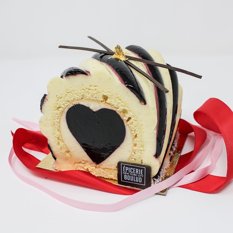 Heart Swirl Cake for Two
