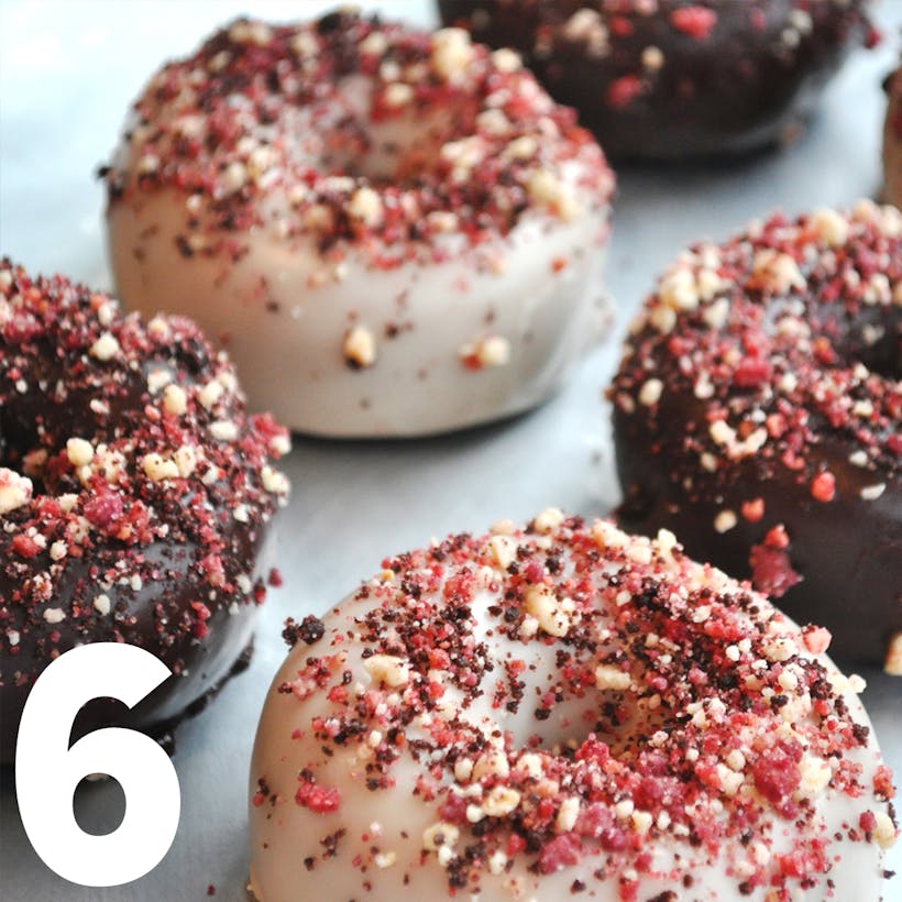 Valentines Day Special Cake Donuts - 6 Pack