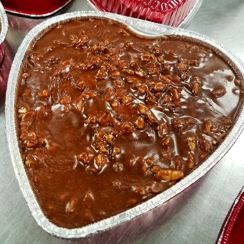 Heart Shaped Coca-Cola Cake